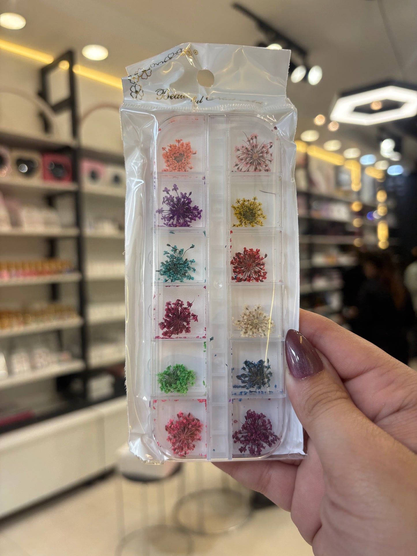 Mini Flower box for Nail Art