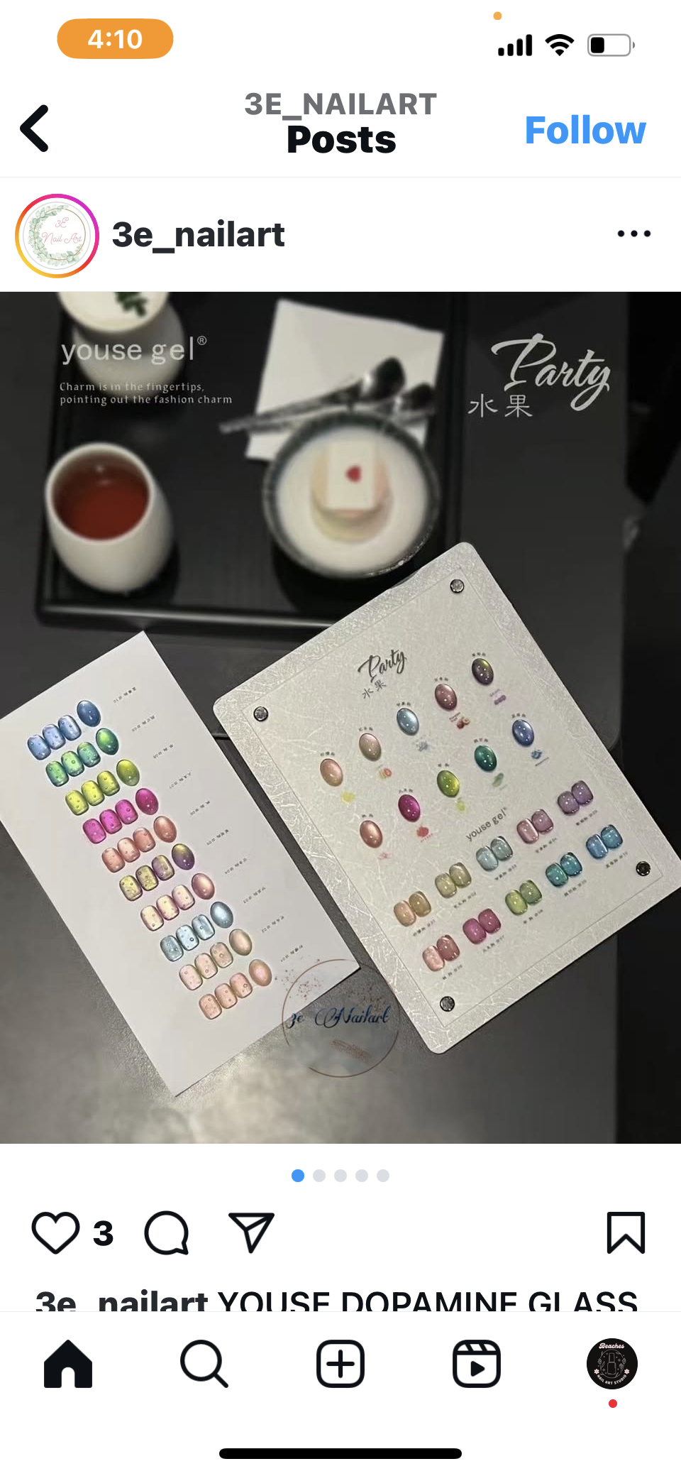 Yousegel cateye gelpolish