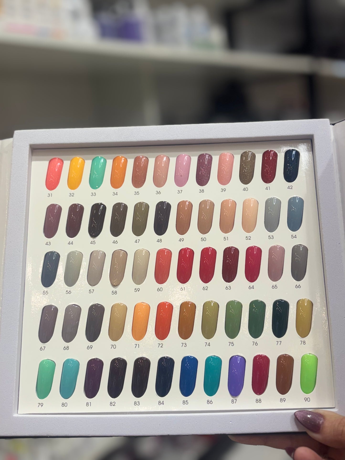 Venalisa gel polish colour