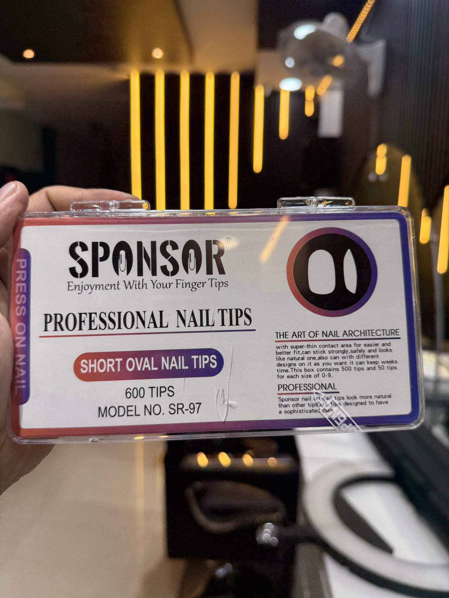 Sponsor professional nail tips