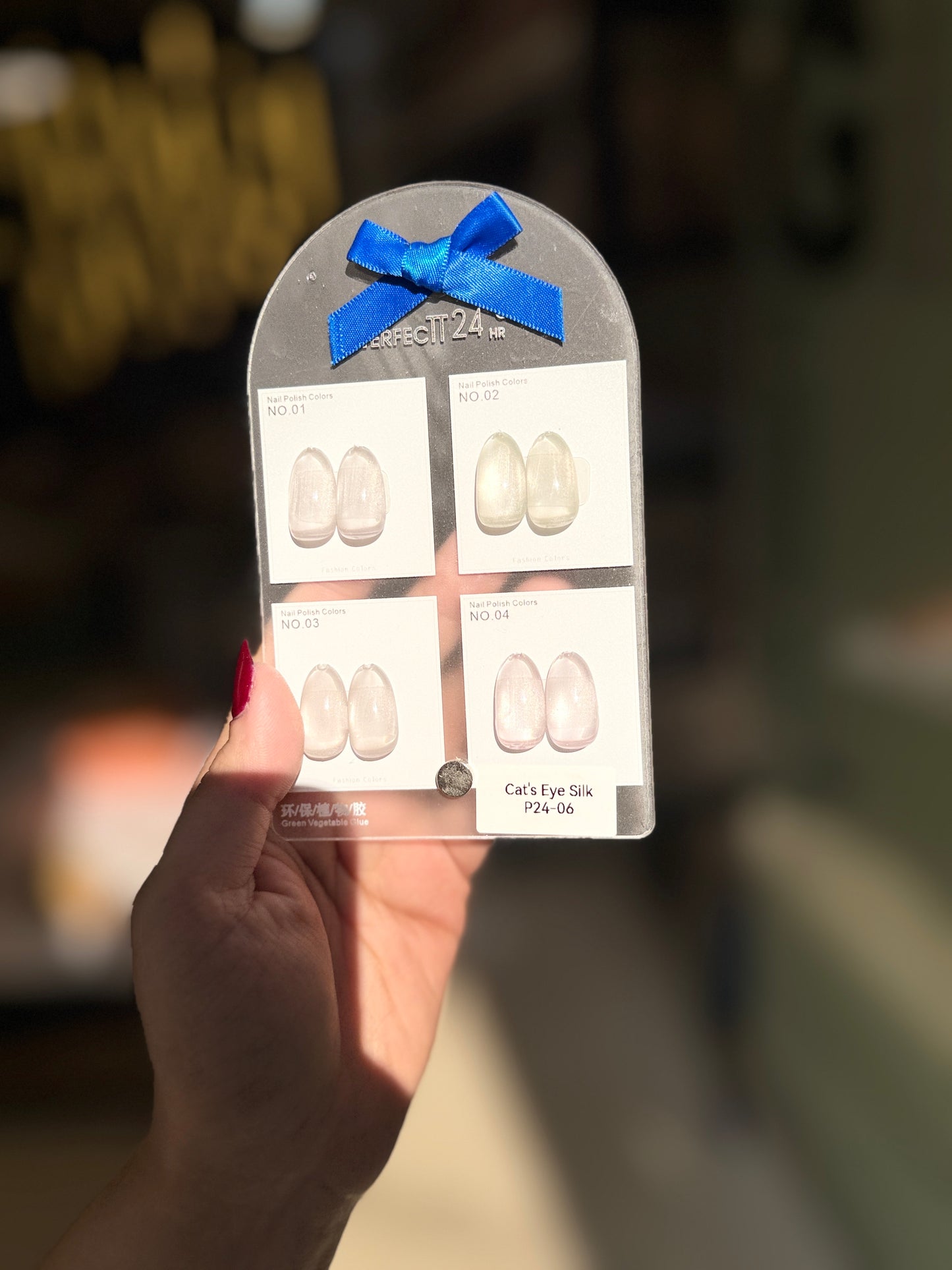 Perfect 24 Cat Eye Silk Box