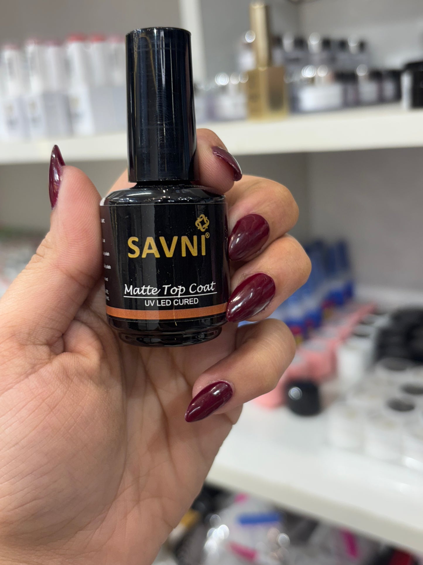 SAVNI Matte Top Coat (uv led cured)