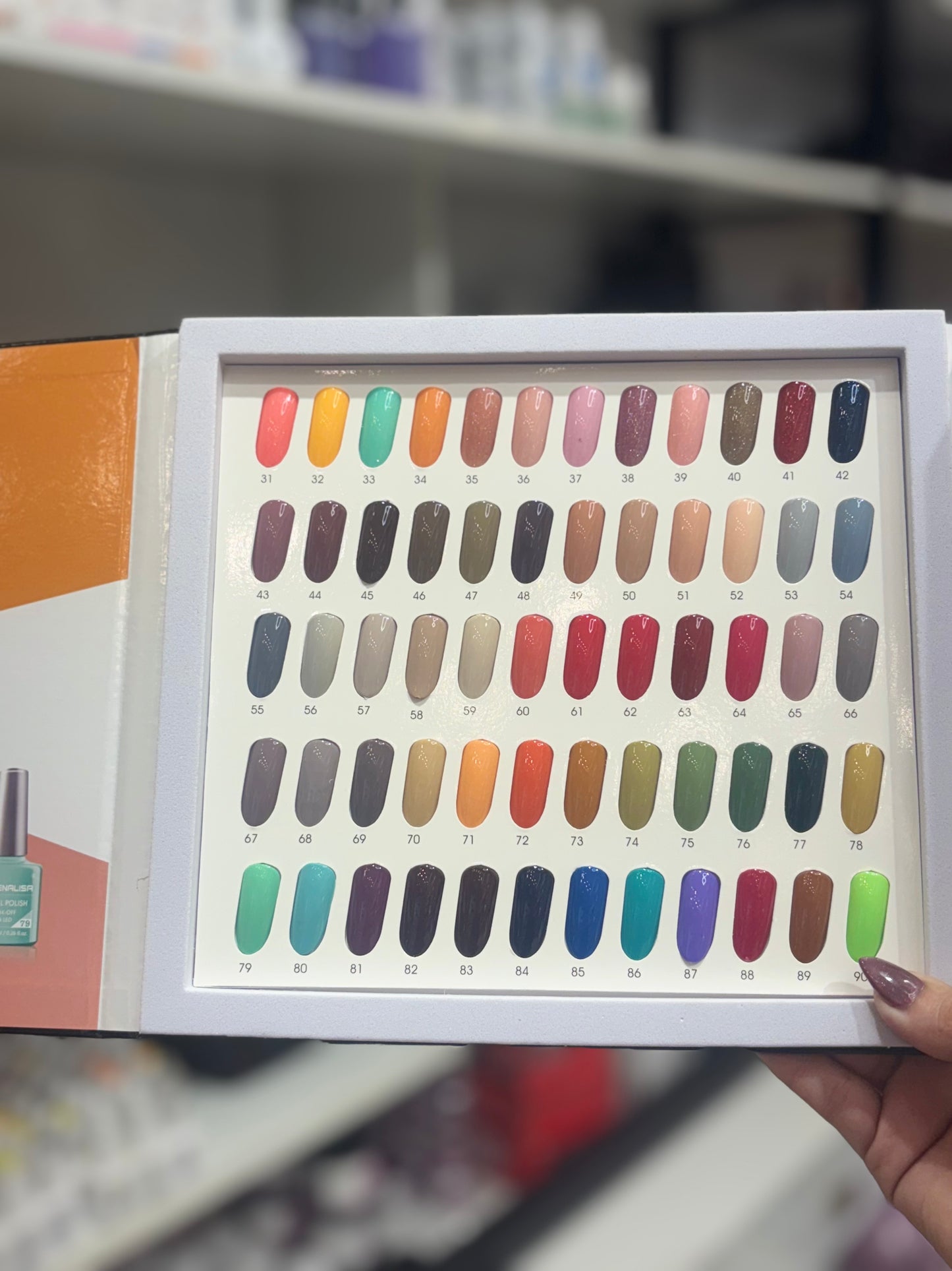 Venalisa gel polish colour