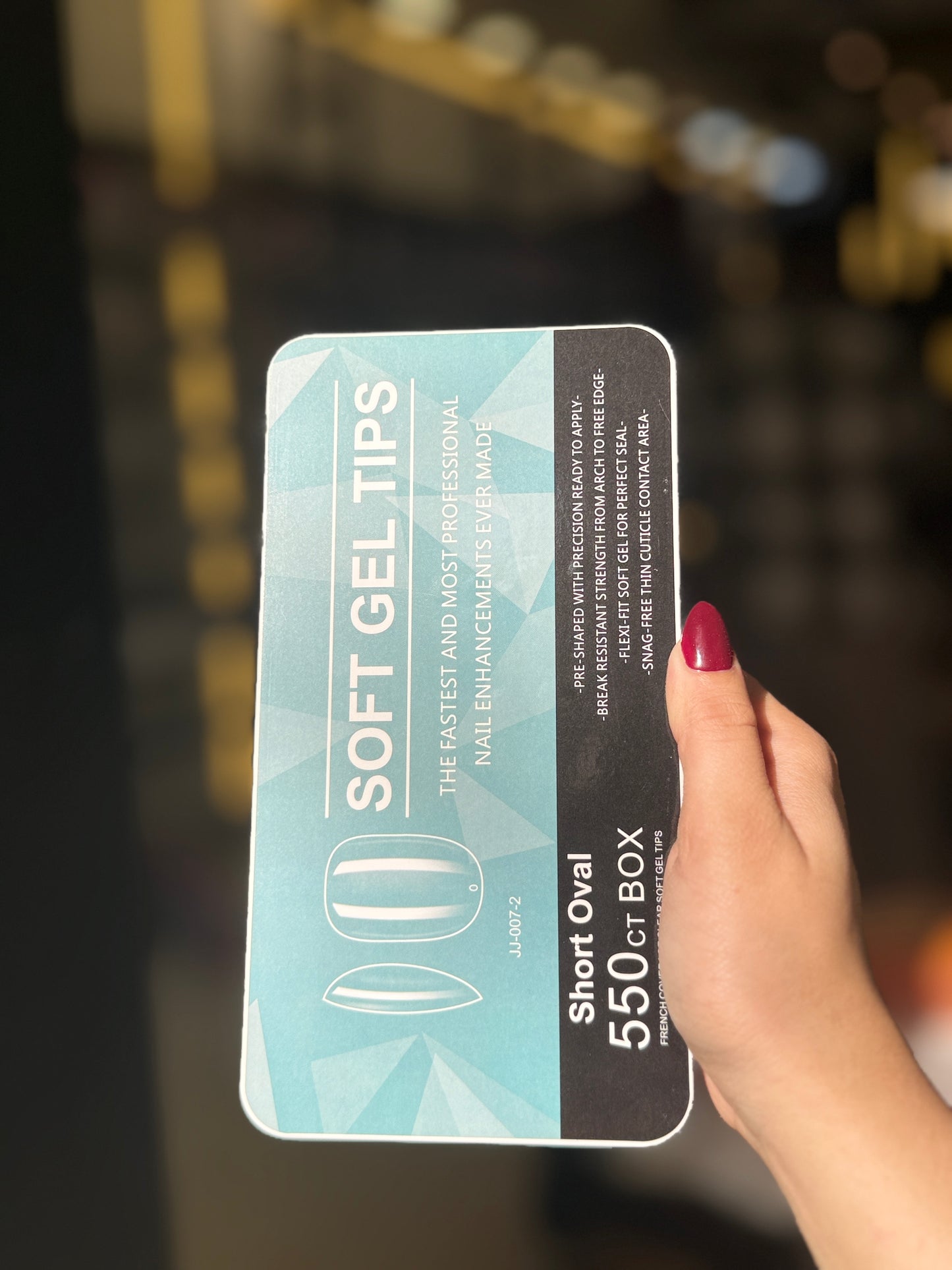 Soft gel tips (oval)