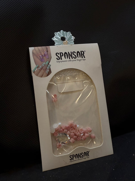 3d flower accessories