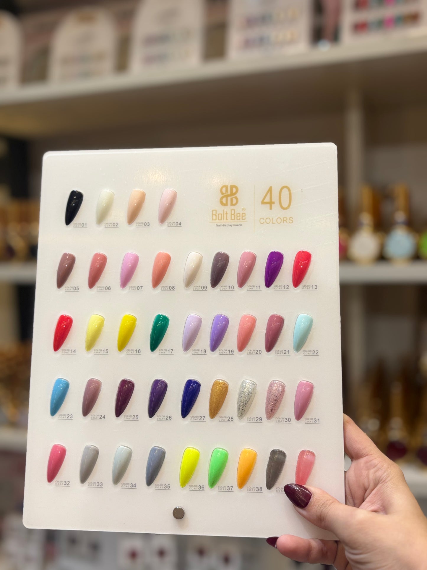 Bolt bee nail set box