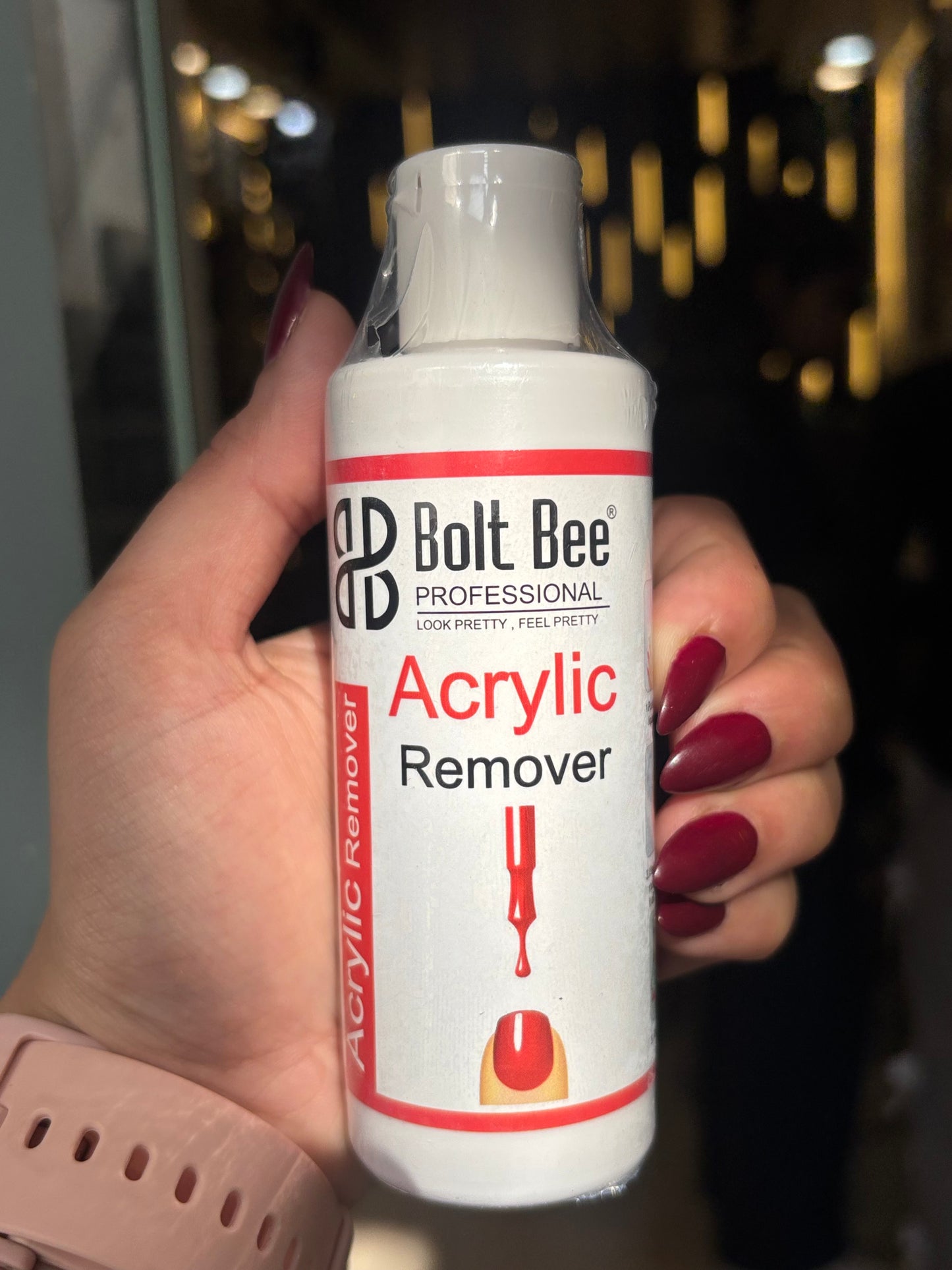 Acrylic Remover. (bolt bee)