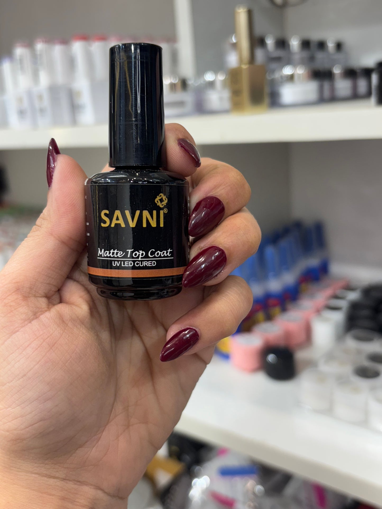 SAVNI Matte Top Coat (uv led cured)