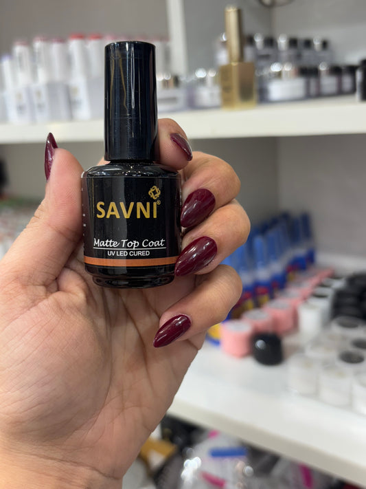 SAVNI Matte Top Coat (uv led cured)