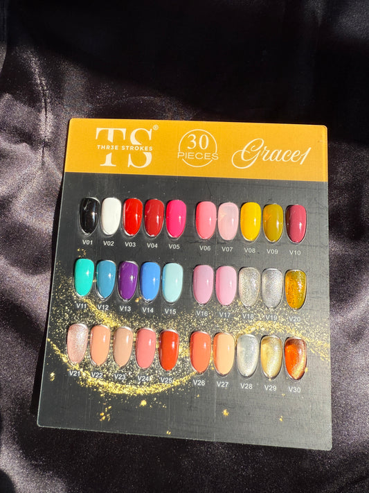 Thr3e strokes nail paint