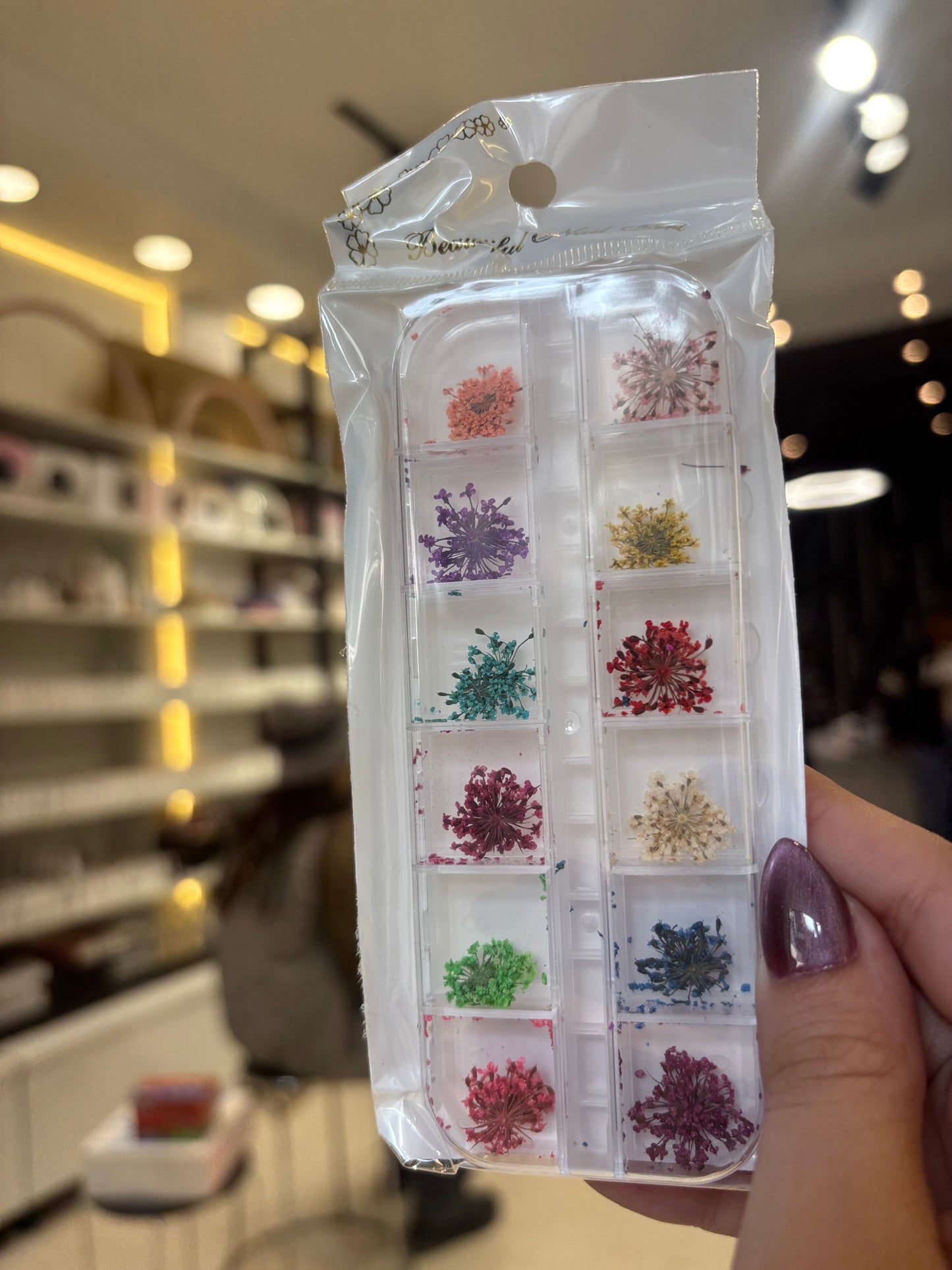 Mini Flower box for Nail Art