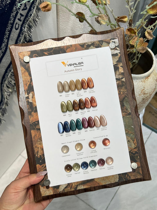 Venalisa Cateye set of 10 (15ml, Autumn story)